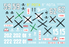 Star Decals 35-C1107 Axis & Eastern European Tank Mix 1 1/35